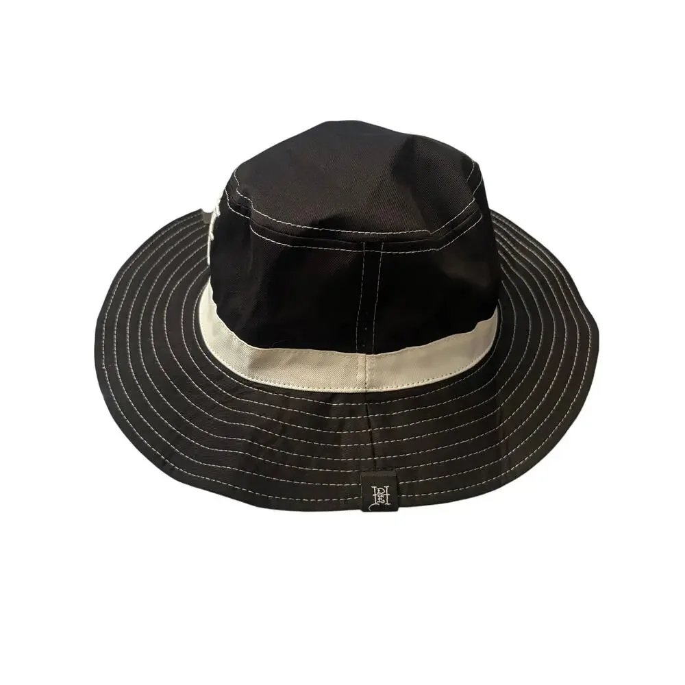 Ed Hardy wide brim boonie Sun hat, Adjustable chin strap, new with tags